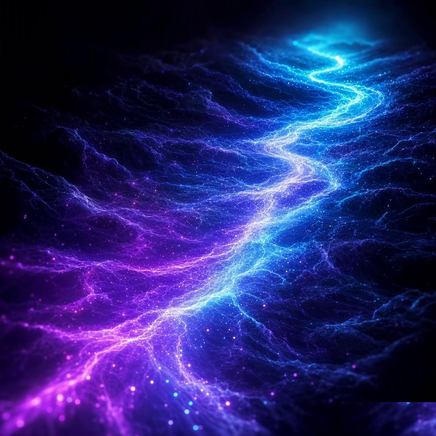 The Current — a river of electric light